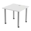 Table De Réunion Tubo à Roulettes 80 X 80 Cm 1 Table De Réunion Tubo à Roulettes 80 X 80 Cm -Magasin De Fournitures De Bureau AIG7491747