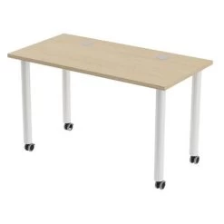 Table De Réunion Tubo à Roulettes 120 X 60 Cm -Magasin De Fournitures De Bureau AIG7491755