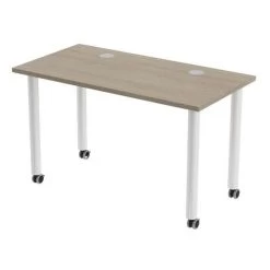Table De Réunion Tubo à Roulettes 120 X 60 Cm -Magasin De Fournitures De Bureau AIG7492106