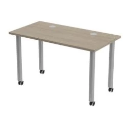 Table De Réunion Tubo à Roulettes 120 X 60 Cm -Magasin De Fournitures De Bureau AIG7492108