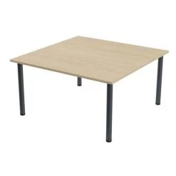 Table De Réunion Tubo Carrée 140 X 140 Cm -Magasin De Fournitures De Bureau AIG7492128