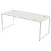 Bureau Droit Kad Pied Cadre 180 X 80 Cm 2 Bureau Droit Kad Pied Cadre 180 X 80 Cm -Magasin De Fournitures De Bureau AIG7492165