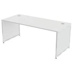 Bureau Droit Kad Pied Panneau 180 X 80 Cm