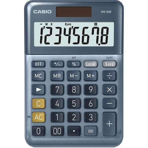 Calculatrice De Bureau Casio MS-80E 3 Calculatrice De Bureau Casio MS-80E