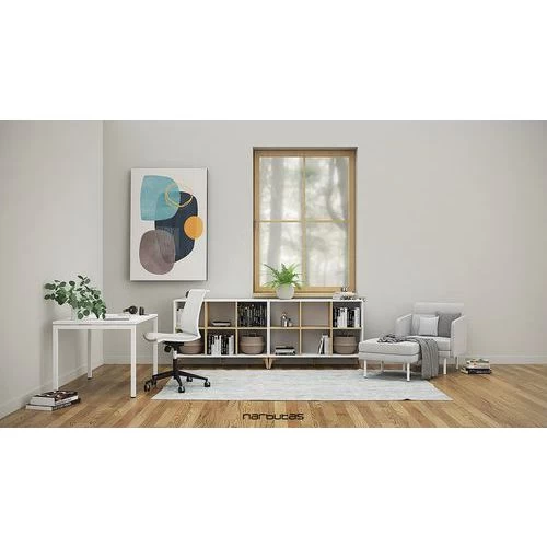 Bureau Droit 120 Cm Pieds U Misao - Manutan 7 Bureau Droit 120 Cm Pieds U Misao - Manutan – Image 5