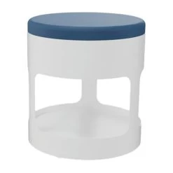 Pouf OROND Mobile Assise Tissu Enduit PVC M1