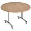 Table Ronde Plateau Mélaminé Pivotant Axe 2 Table Ronde Plateau Mélaminé Pivotant Axe -Magasin De Fournitures De Bureau AIG8069220
