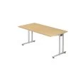 Bureau Fixe 160 Cm Série N -Magasin De Fournitures De Bureau AIG8757733