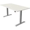 Bureau Réglable Move 1 Silver - L 1600 X P 800 X H 740-1230 Mm 2 Bureau Réglable Move 1 Silver - L 1600 X P 800 X H 740-1230 Mm -Magasin De Fournitures De Bureau AIG9371696