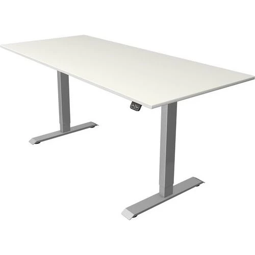 Bureau Réglable Move 1 Silver - L 1800 X P 800 X H 740-1230 Mm 3 Bureau Réglable Move 1 Silver - L 1800 X P 800 X H 740-1230 Mm