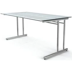 Bureau Réglable - Artline Cadre Cantilever L1600 X P800 X H680-820 Mm