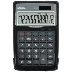 Calculatrice Large Water&Dust Proo Desq 33000 Noire - Desq